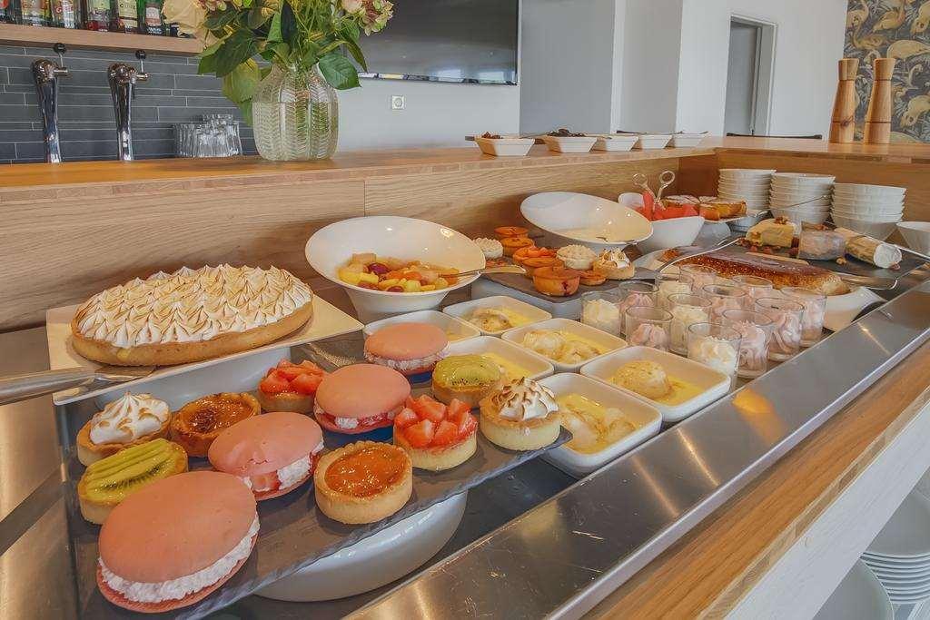 Brit Hotel Reims La Neuvillette Ресторант снимка